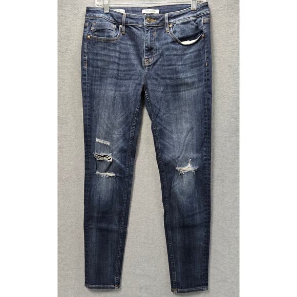 Vigoss Jagger Skinny Distressed Jeans Size 30 - Picture 1 of 4